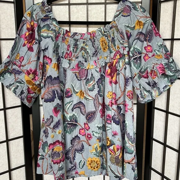 Ivy Jane Floral Blouse - Multicolor - Picture 8 of 10